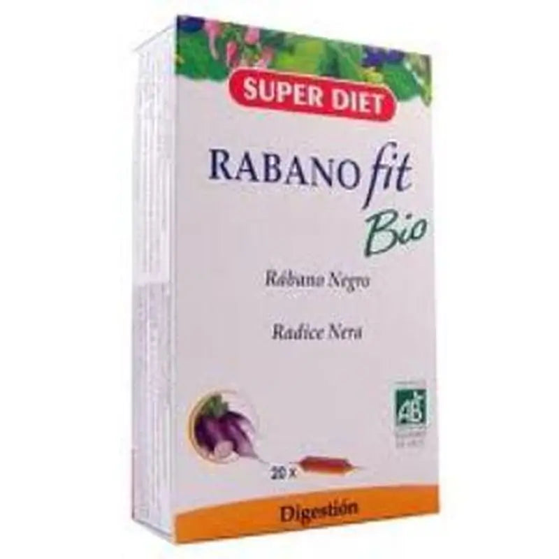 Superdiet Rabanofit (Black Radish) Bio 20Amp