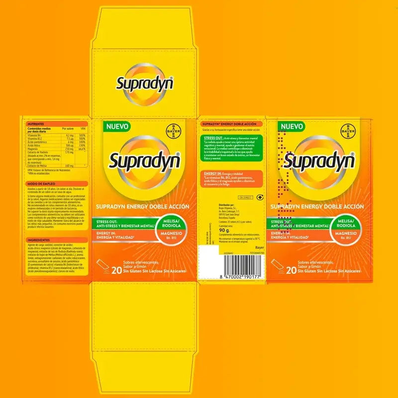 Supradyn Energy Double Action, 20 Sachets