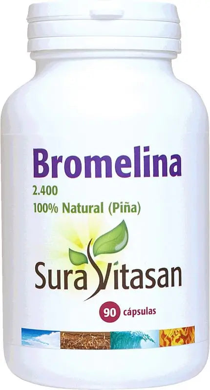 Sura Vitas Bromelain Natural 500 Mg, 90 Capsules