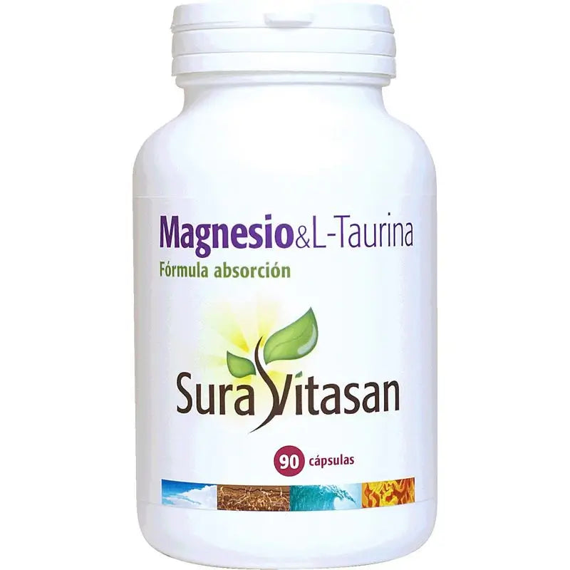 Sura Vitas Magnesium L Taurine , 90 capsules