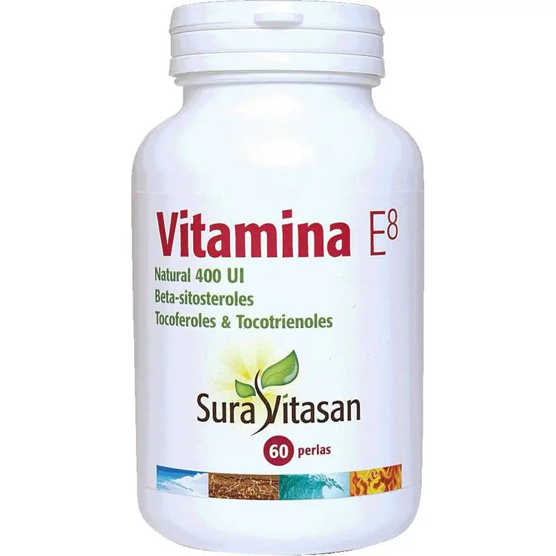 Sura Vitas Vitamin E8 Natural 400Ui , 60 pearls