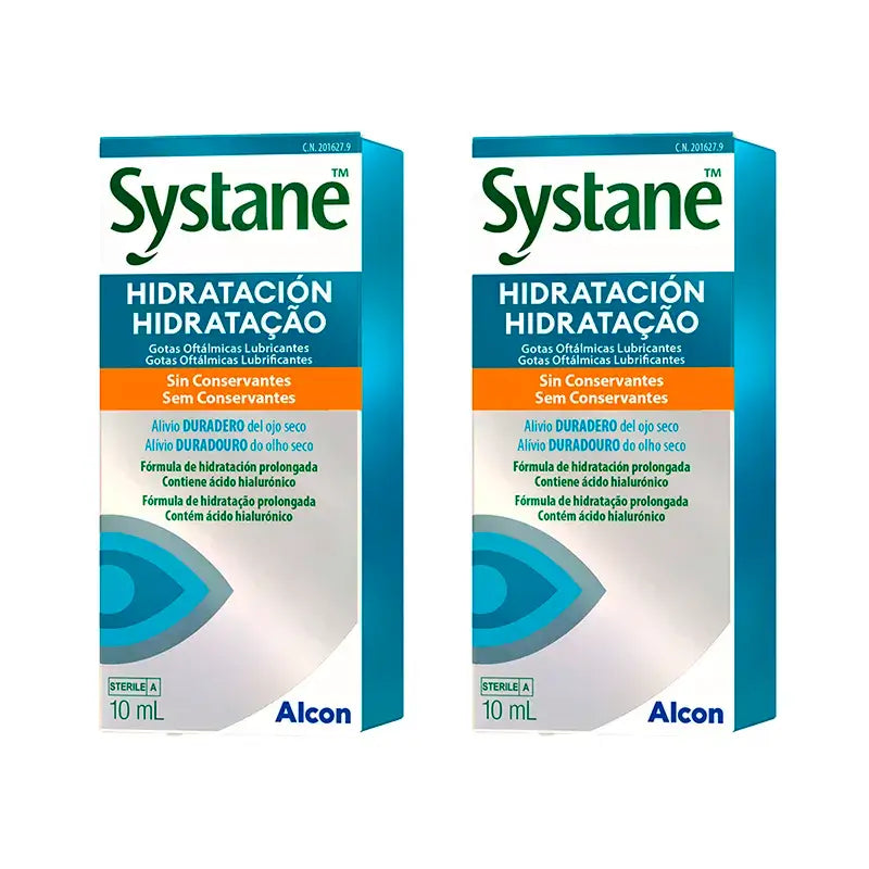 Systane 2 X Systane Daily Moisturising Eye Drops 10 Ml