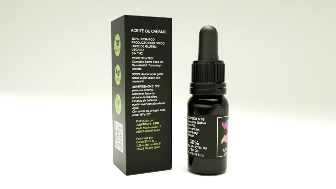 Tantrum Full Spectrum CBD oil 30% Hso, 10 ml