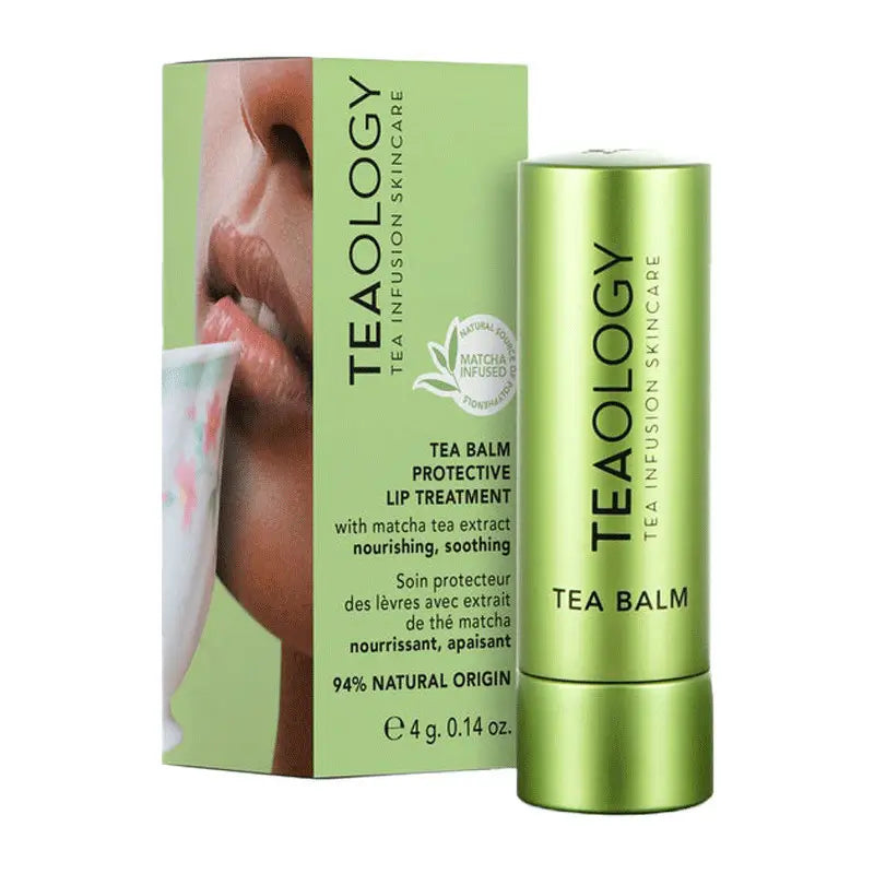 Teaology Tea Lip Balm Matcha Tea, 4 grams