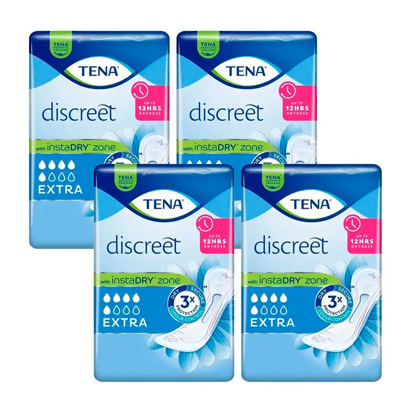 TENA Discreet Pack Extra Id, 4 X 20 pcs.
