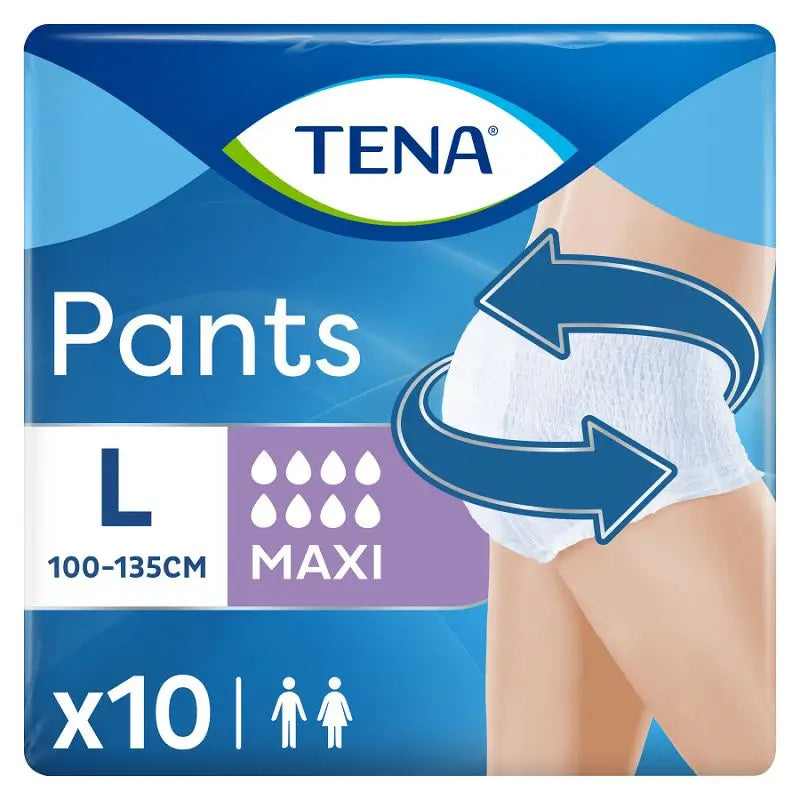 Tena Pants Maxi Size L 10 pieces
