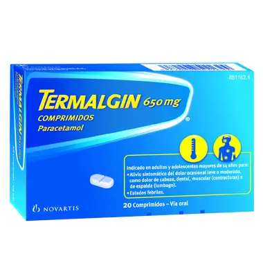 Termalgin 650 mg 20 tablets