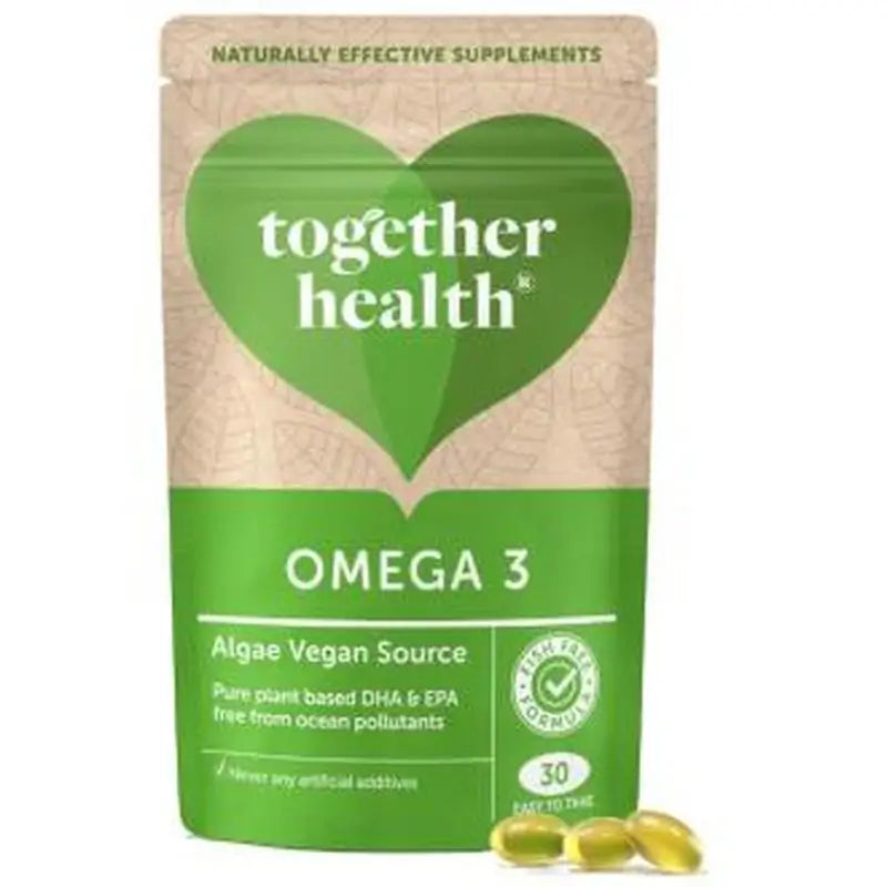 Together Omega 3 Dha From Algae 30 Capsules