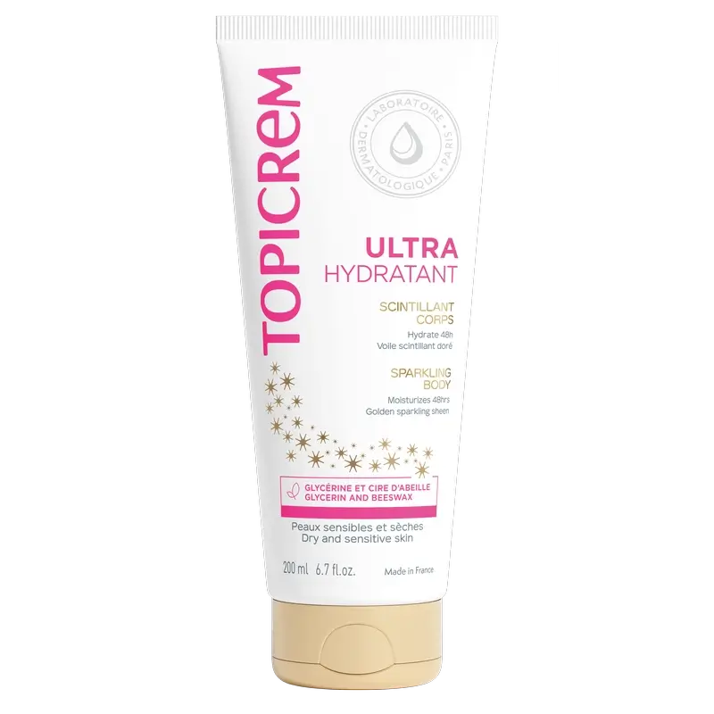 Topicrem Golden Lait corporel ultra-hydratant 200 ml