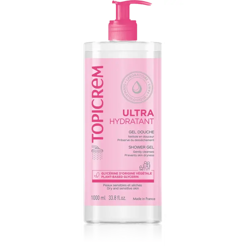 Topicrem Gel nettoyant doux 1L