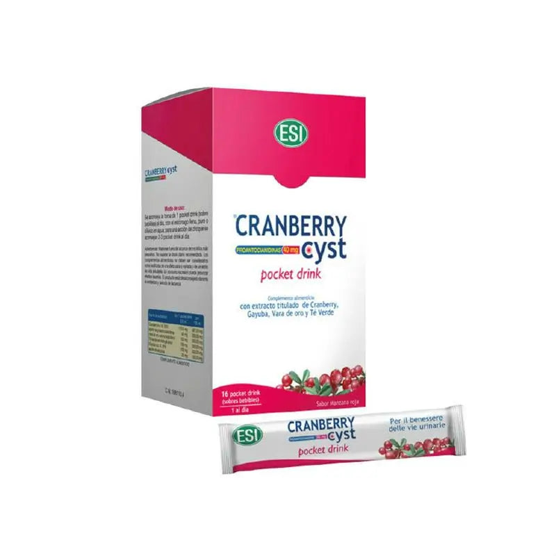 Trepatdiet Cranberry Cyst Pocket Drink, 16 Envelopes