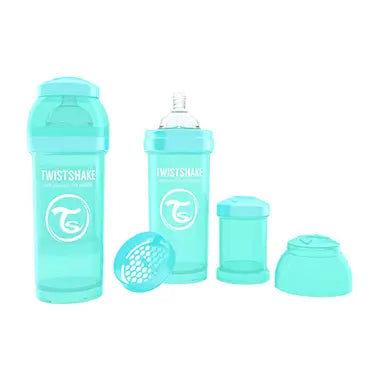 Twistshake Anti-Colic Bottle Pastel Blue, 260 ml