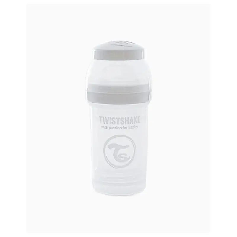 Twistshake Anti-Colic Bottle White, 180 ml