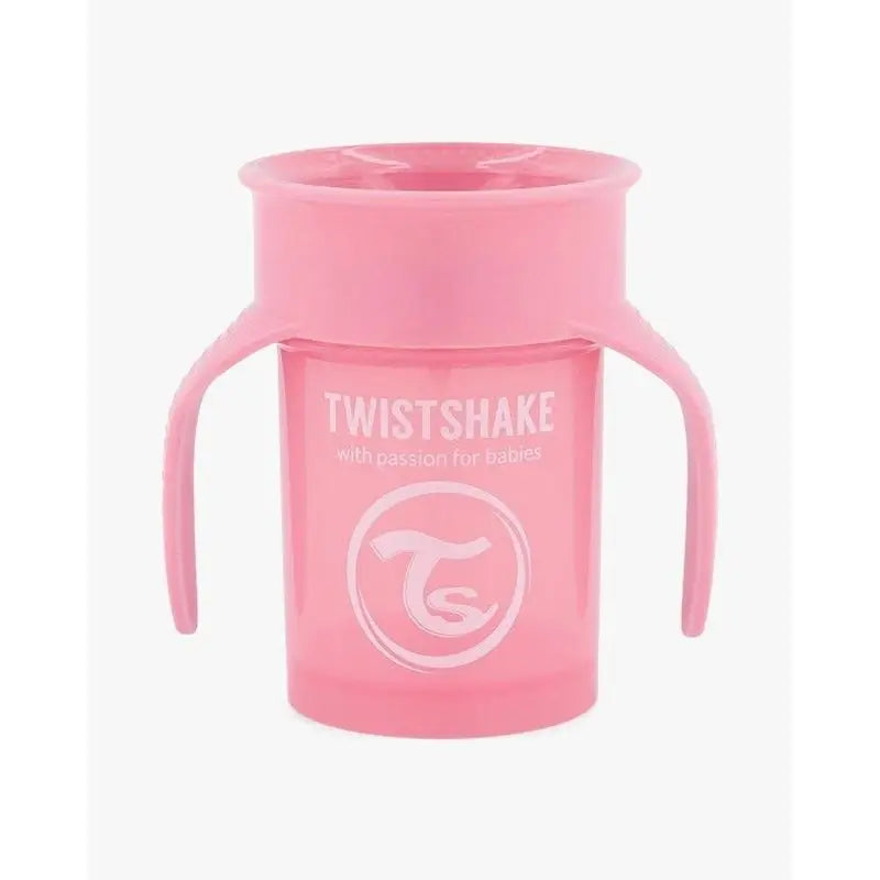 Twistshake Mug 360º Pink +6M