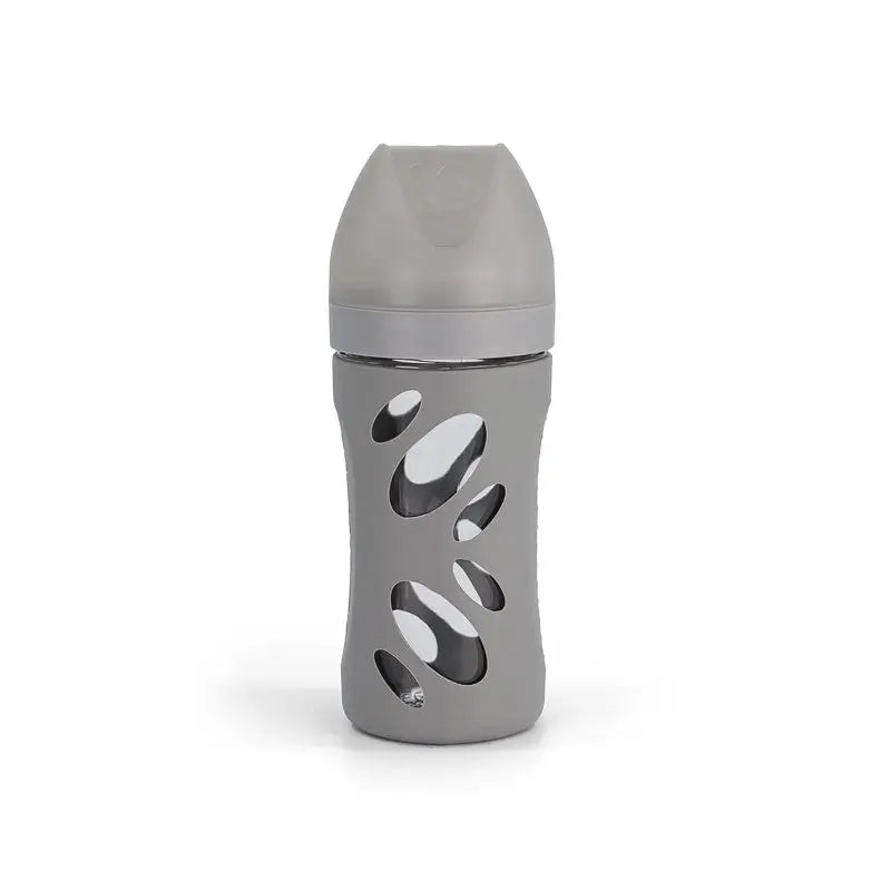 Twistshake Verre anti-colique Gris, 260 ml