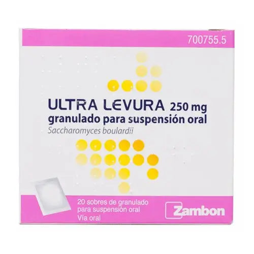 Ultra levura 250 mg 20 Sachets