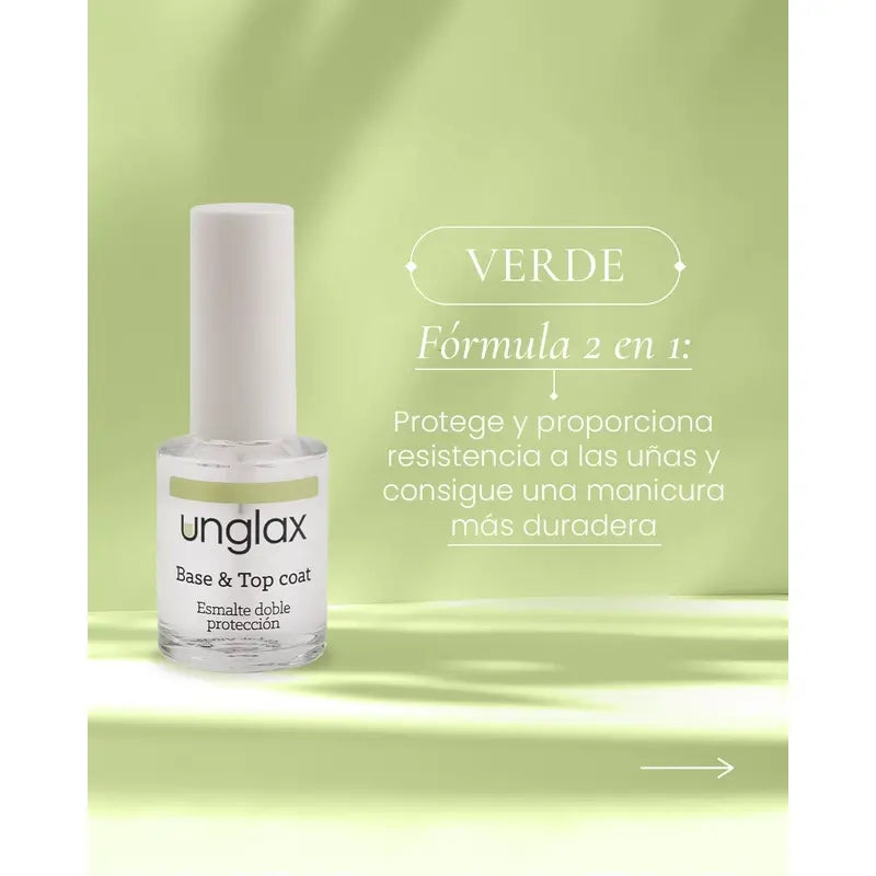 Base et top coat Unglax, 10 ml