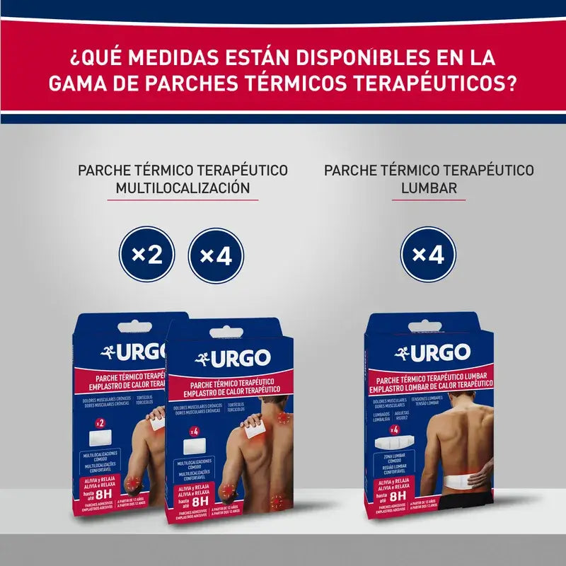 Urgo Therapeutic Heat Patch , 2 unités