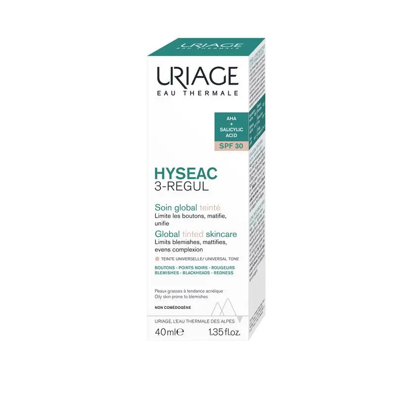 Uriage Hyséac 3-Regul avec Colour SPF 30 40 ml