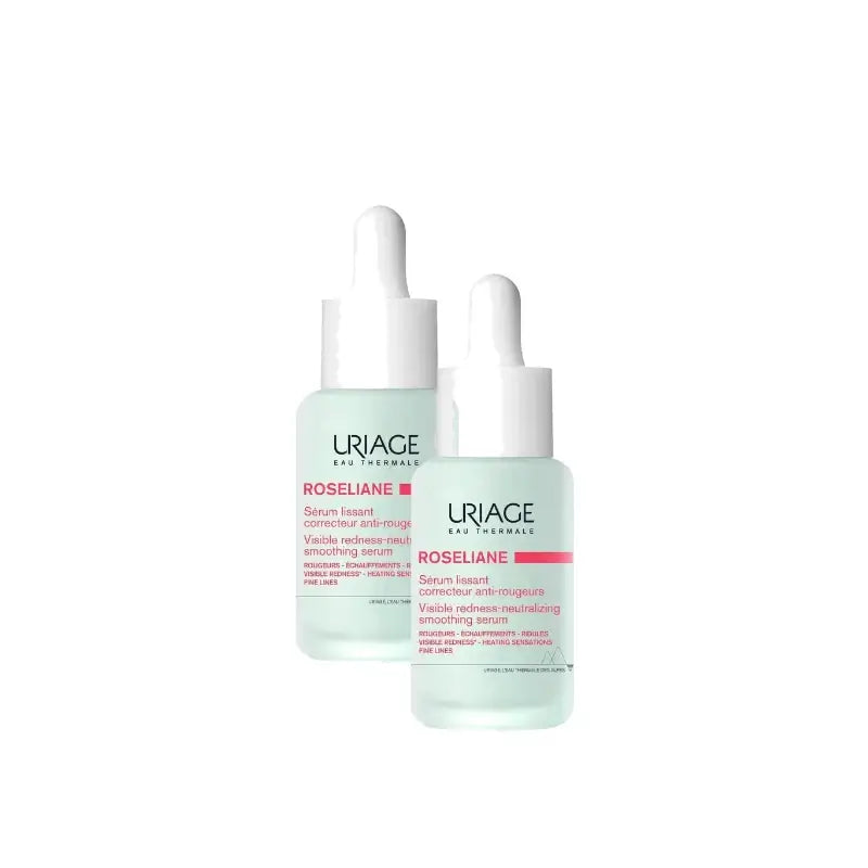 Uriage Roséliane Sérum anti-rougeurs 30 ml, lot de 2