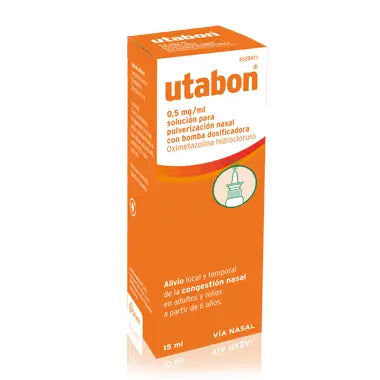 Utabon Adult 0.5 mg/ ml Nasal Nebuliser with Dosing Pump 15 ml