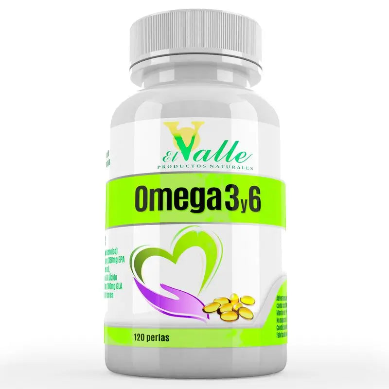 Valle Omega 3 Omega 6 , 120 pearls