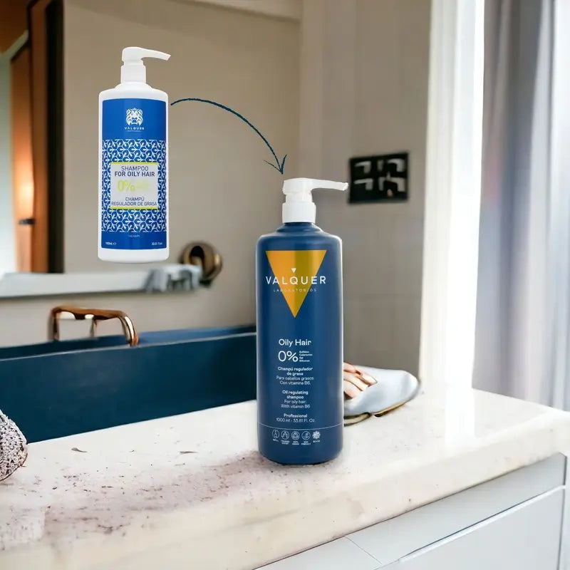 Valquer Hair Care Shampooing régulateur de graisse, 400 ml