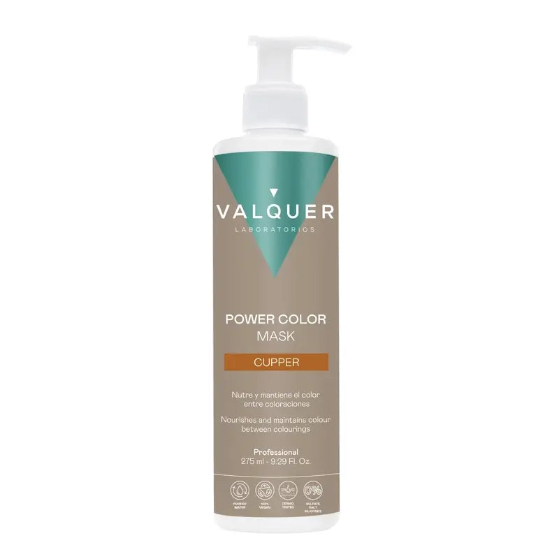 Valquer Copper Colour Mask - Power Color , 275 ml