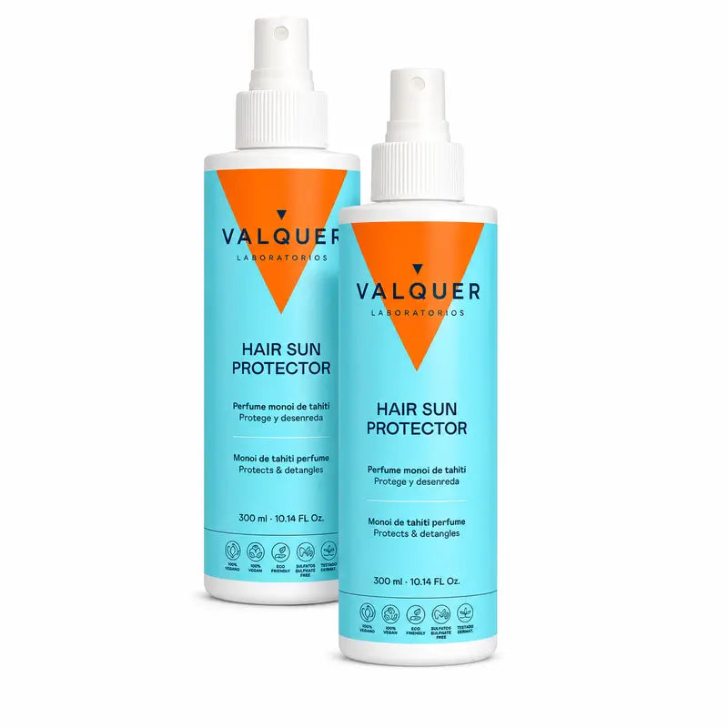 Valquer Sunscreen Crème solaire pour cheveux, paquet de 2 x 300 ml