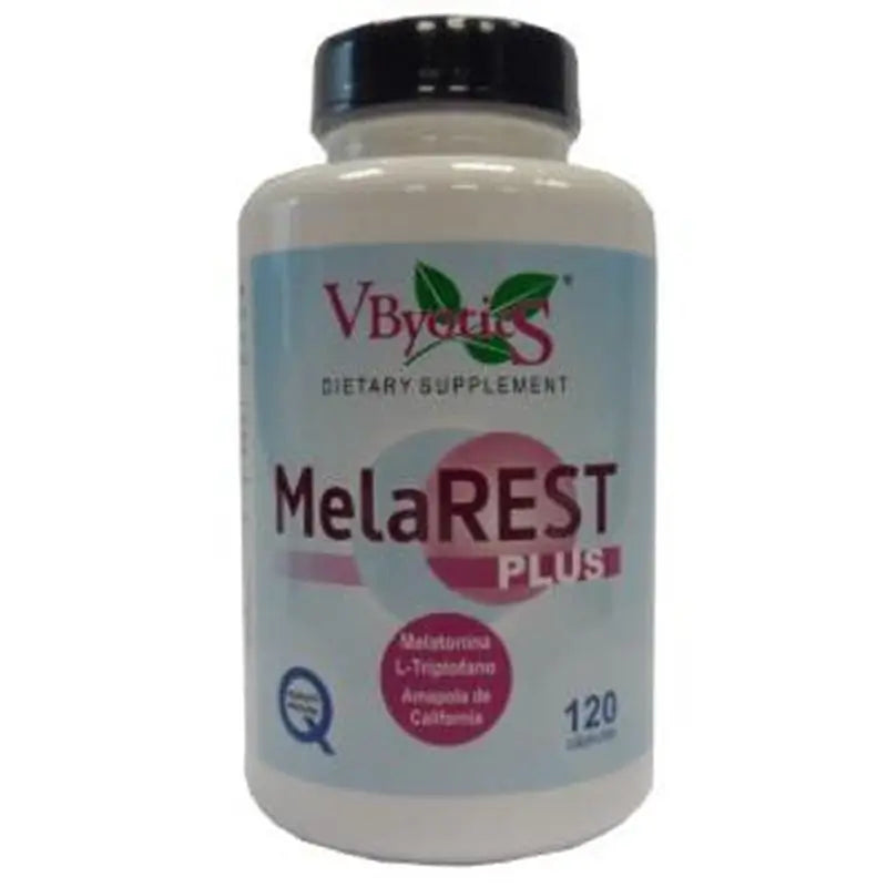 Vbyotics Melarest (Melatonin/Melatonin/Amaple C./Tryptophan) 120Ca