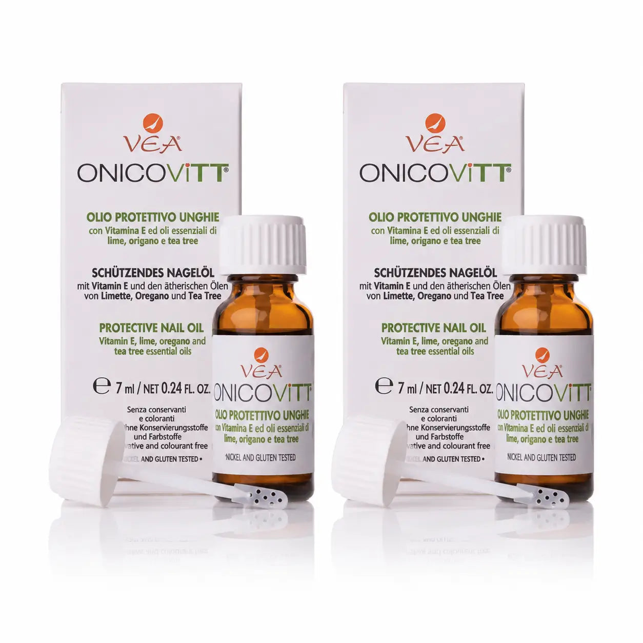 Découvrez Onicovitt Huile protectrice pour les ongles, 7 ml, lot de 2