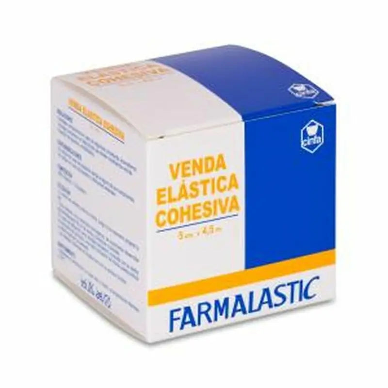 FARMALASTIC WHITE COHESIVE ELASTIC BANDAGE 5 CM X 4,5 M
