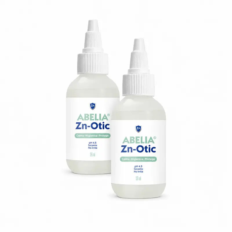 Vetnova Abelia Zn-Otic, lot de 2 x 59 ml