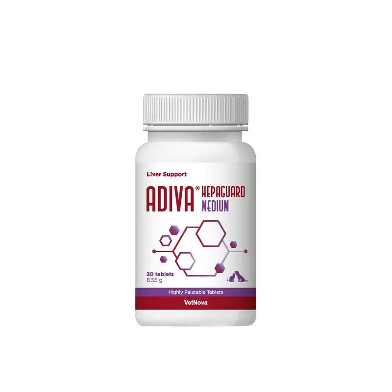 Vetnova Adiva Hepaguard Medium 30 Tablets