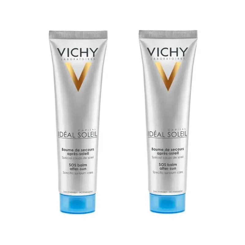 Vichy Idéal Soleil Baume Réparateur, 2X100 Ml
