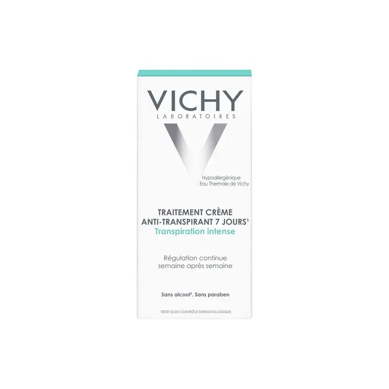 Vichy Déodorant 7 Day Anti-Transpirant Traitement Crème Régulatrice 30 ml