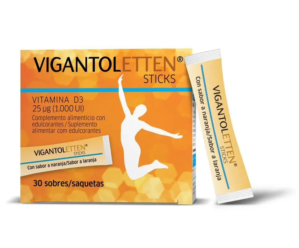 Vigantoletten Vitamine D3 Sticks 30 sachets