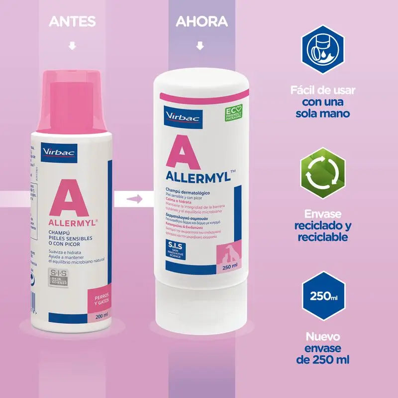 Virbac Allermyl Shampooing 250 Ml