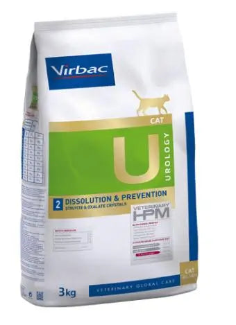 Virbac Hpm Feline Urology Dissolution Prevention U2 3Kg, cat food