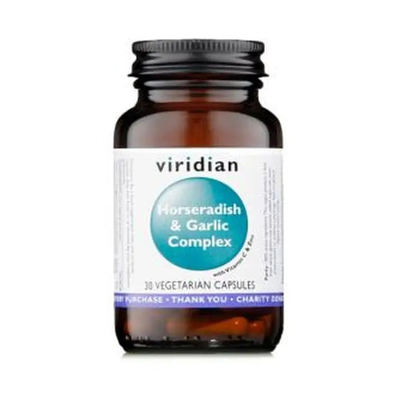 Viridian Rabano Picante With Garlic Complex 30Cap.Veg.