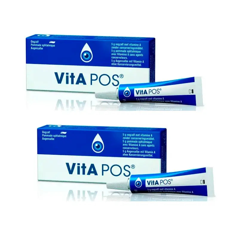 Vita-Pos Pommade ophtalmique, paquet de 2 x 5 g