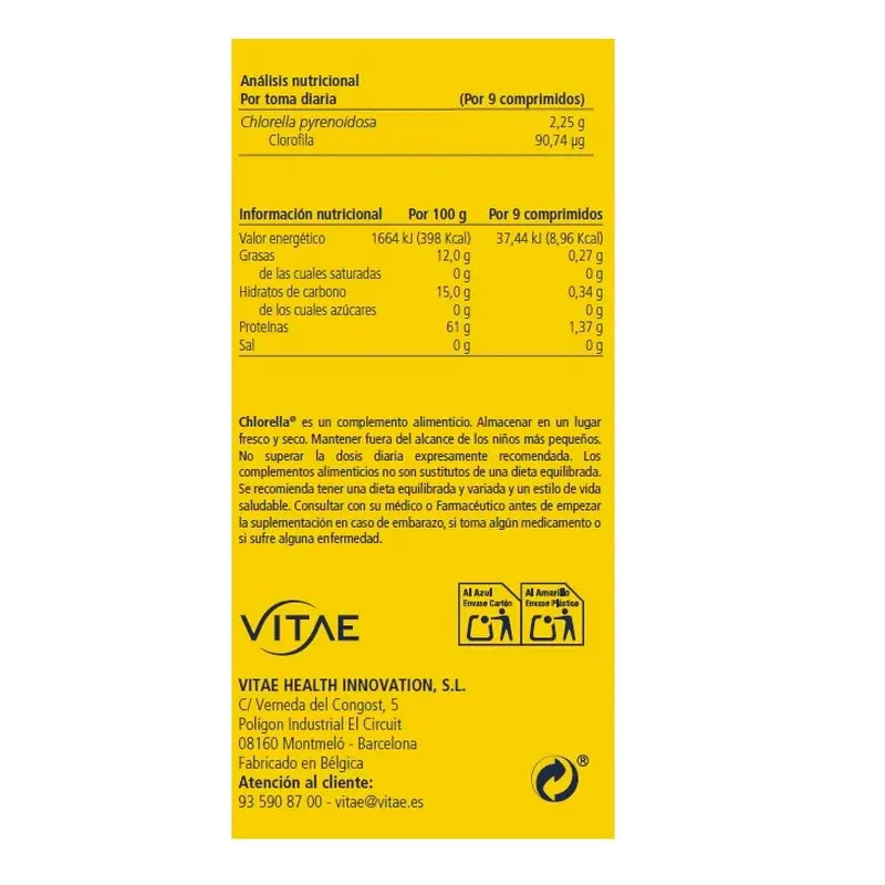 VITAE Chlorella, 300 comprimés