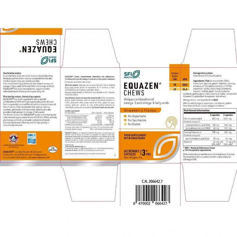 VITAE Equazen Chews, 60 gélules
