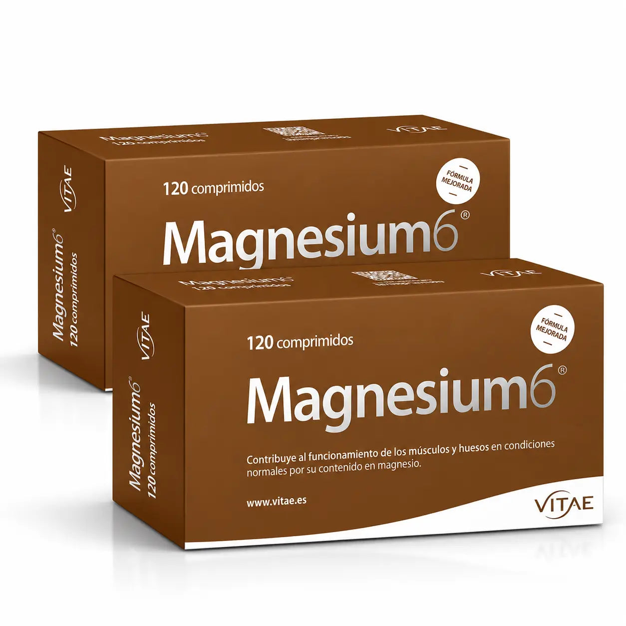 Vitae Magnesium6, 120 comprimés, lot de 2