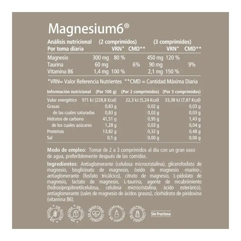 VITAE Magnésium6, 20 comprimés