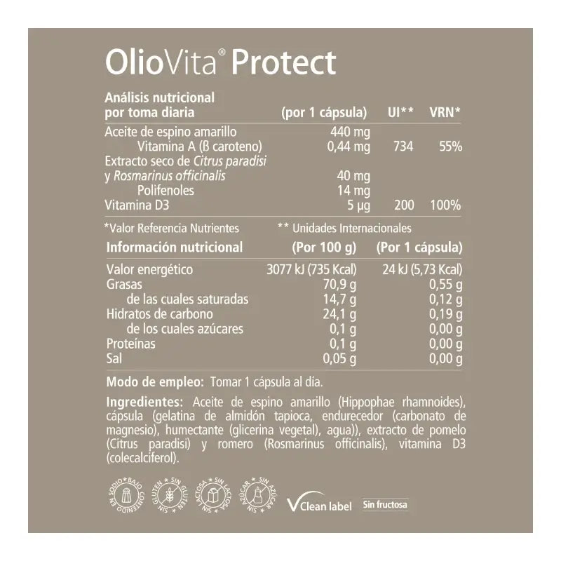 VITAE Oliovita Protect, 30 gélules