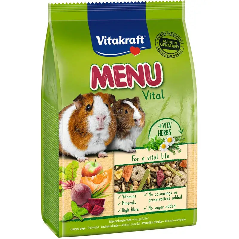 Vitakraft Menu Aroma pour cochons d'Inde, 3 kg