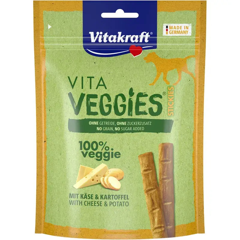 Vitakraft Veggies Dog Sticks au fromage 9 x 80 g