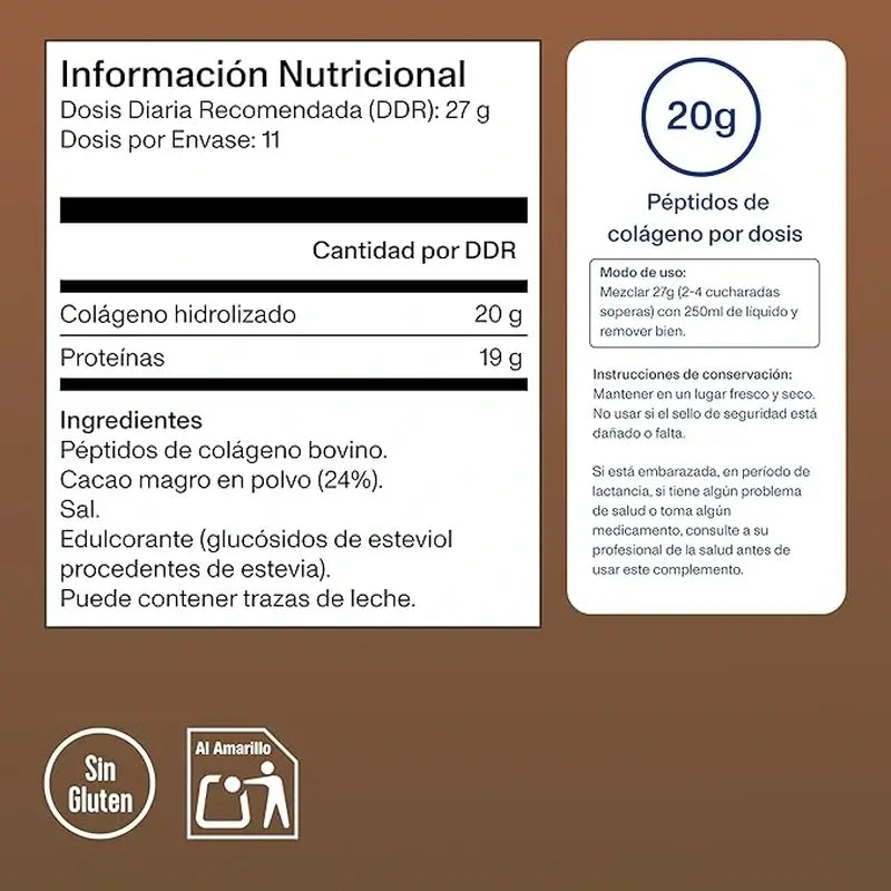 Vital Proteins Peptides de Collagène Goût Chocolat, 297 g