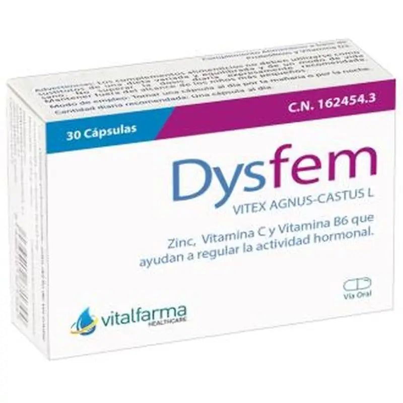 Vitalfarma Dysfem 30Cap.